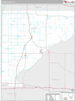 Warren County, IN Wall Map Zip Code