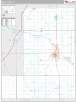 Wells County, IN Wall Map