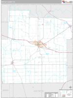 Whitley County, IN Wall Map