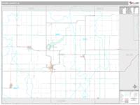 Adams County, IA Wall Map