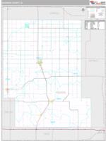Audubon County, IA Wall Map Zip Code