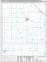 Benton County, IA Wall Map Zip Code