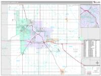 Black Hawk County, IA Wall Map Zip Code