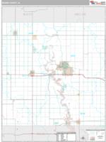 Boone County, IA Wall Map Zip Code