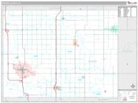 Bremer County, IA Wall Map Zip Code