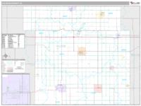 Calhoun County, IA Wall Map Zip Code