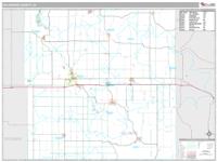 Delaware County, IA Wall Map Zip Code