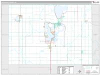 Dickinson County, IA Wall Map