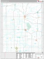 Fayette County, IA Wall Map Zip Code