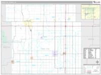 Hamilton County, IA Wall Map Zip Code