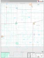Hancock County, IA Wall Map Zip Code