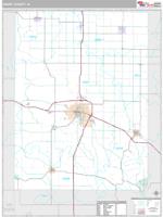 Henry County, IA Wall Map Zip Code