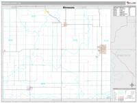 Howard County, IA Wall Map Zip Code