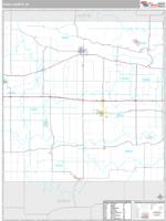 Iowa County, IA Wall Map Zip Code