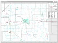 Jasper County, IA Wall Map Zip Code