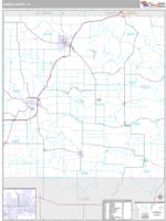 Jones County, IA Wall Map Zip Code