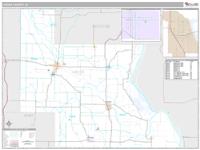 Louisa County, IA Wall Map