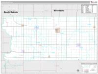 Lyon County, IA Wall Map Zip Code