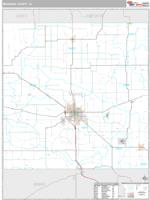 Mahaska County, IA Wall Map