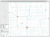 Mitchell County, IA Wall Map Zip Code