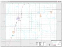 Osceola County, IA Wall Map Zip Code