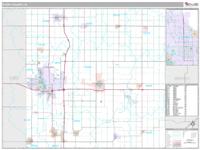 Story County, IA Wall Map Zip Code