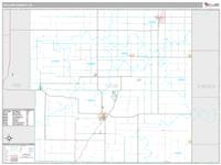 Taylor County, IA Wall Map Zip Code