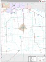 Warren County, IA Wall Map Zip Code