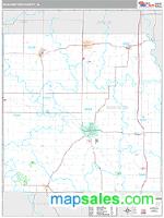 Washington County, IA Wall Map