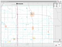 Worth County, IA Wall Map Zip Code