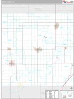 Wright County, IA Wall Map Zip Code