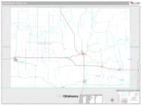 Chautauqua County, KS Wall Map