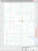 Clay County, KS Wall Map Zip Code
