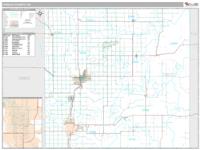 Cowley County, KS Wall Map