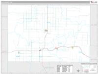 Elk County, KS Wall Map Zip Code