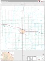 Ellis County, KS Wall Map Zip Code