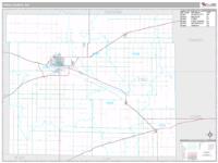 Ford County, KS Wall Map Zip Code