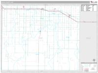 Gove County, KS Wall Map Zip Code