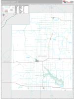 Greenwood County, KS Wall Map Zip Code