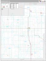 Jackson County, KS Wall Map Zip Code