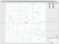 Jewell County, KS Wall Map Zip Code