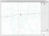 Kiowa County, KS Wall Map Zip Code