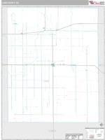 Lane County, KS Wall Map Zip Code