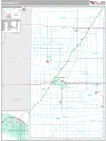 Lyon County, KS Wall Map Zip Code