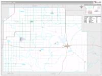 Morris County, KS Wall Map Zip Code