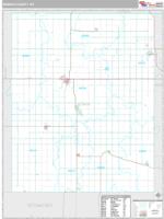 Nemaha County, KS Wall Map Zip Code