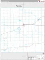 Norton County, KS Wall Map Zip Code
