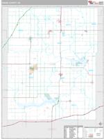 Osage County, KS Wall Map Zip Code