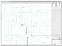 Ottawa County, KS Wall Map Zip Code