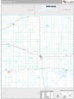 Phillips County, KS Wall Map